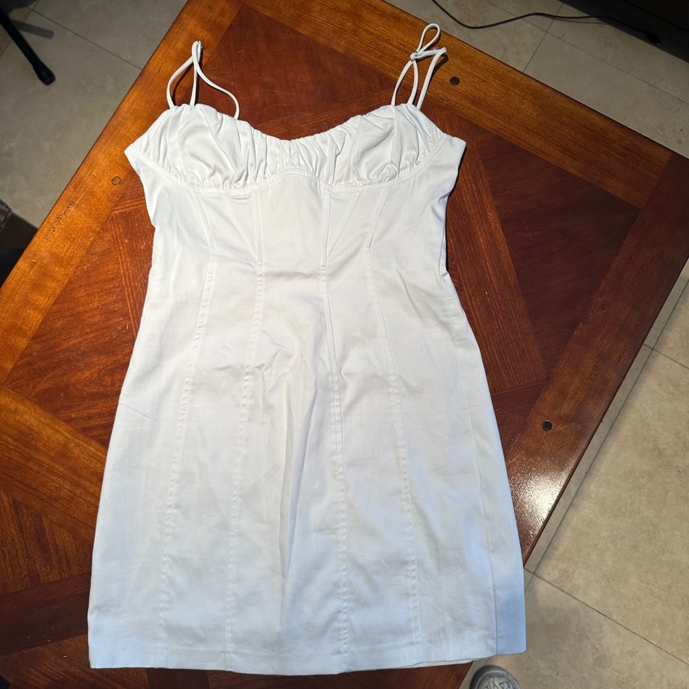 ZARA stretch poplin dress